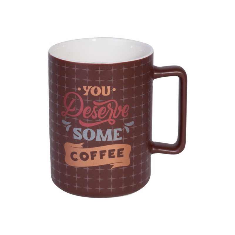 TAZZA MUG PORCELLANA COFFEE         cc 400 MERCURY