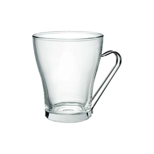 TAZZA CAPPUCCINO VETRO OSLO   cc 220 Pz 3 BORMIOLI