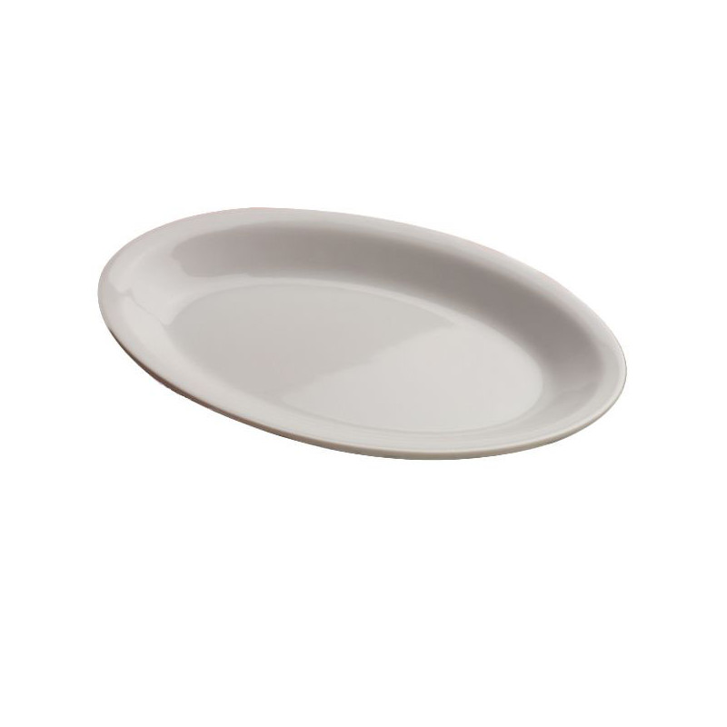 PIATTO PORCELLANA OVALE   cm 24x15,5 ROMA SATURNIA