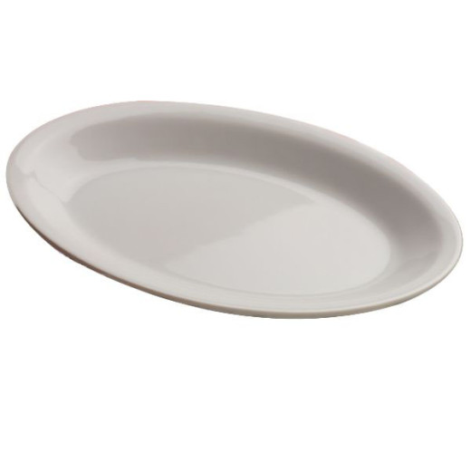 PIATTO PORCELLANA OVALE   cm 24x15,5 ROMA SATURNIA