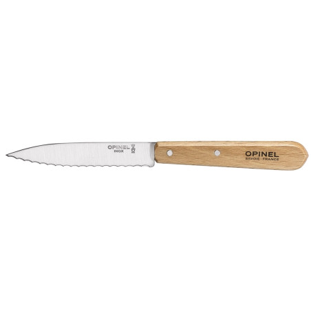 Opinel ESSENTIELS N°113 SPELUCCHINO A SEGA (Paring knife serr.) CM 10 (001918)