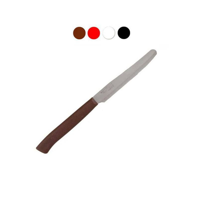 COLTELLO TAVOLA LISCIO ROSSO   Pz 6 cm 11 MARIETTI