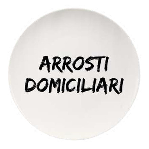 PIATTO CERAMICA PIANO ARROSTI DOMICIL.cm 26,5 SOOR