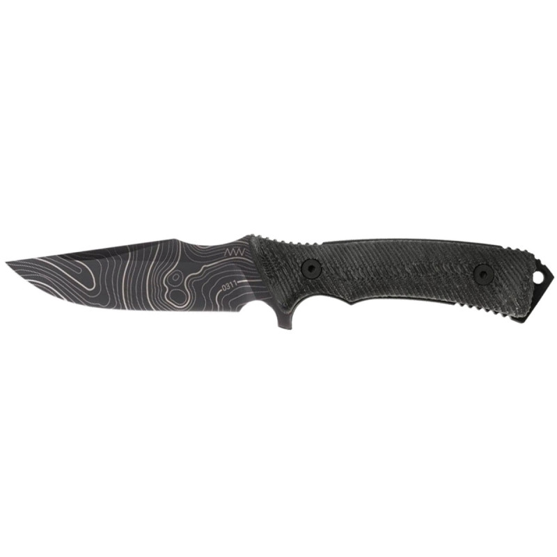 ANV Knives M311 SPELTER TOPO MICARTA BLACK KYDEX BLACK ANVM311-004
