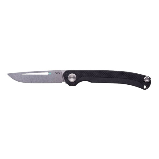 ANV Knives S100 SLIPJOINT STONEWASH SANDVIK G10 BLACK ANVS100-001