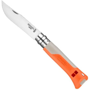 COLTELLO VIROBLOC INOX N. 8 HORIZON ARANCIO OPINEL