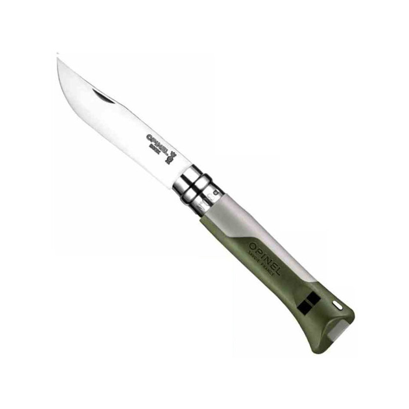 COLTELLO VIROBLOC INOX N. 8 HORIZON KAKI    OPINEL