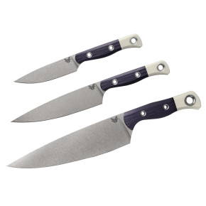 Benchmade 3 PIECE SET KITCHEN KNIVES 4000-03
