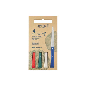 Opinel BON-APPÉTIT N°125 Box 4 pz TAVOLA "BISTROT" (003271)