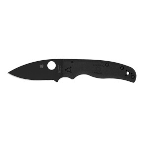 Spyderco SHAMAN FRN BLACK BLACK BLADE PLAIN C229PBBK