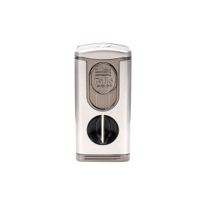 Paliò ACCENDISIGARI TREVI TRIPLE w/V-CUTTER JET (PAL-CL-3100SL) Silver