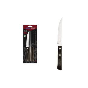 Tramontina POLYWOOD FSC SET CARNE/BBQ 6 PZ 21198/915 Brown