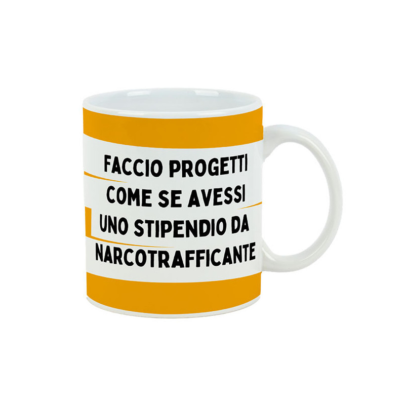 TAZZA MUG CERAMICA STIPENDIO           ml 600 SOOR