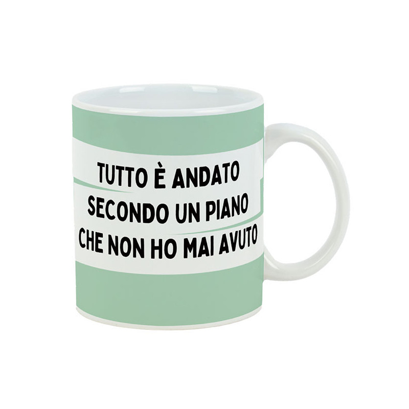 TAZZA MUG CERAMICA PIANO               ml 600 SOOR