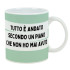 TAZZA MUG CERAMICA PIANO               ml 600 SOOR