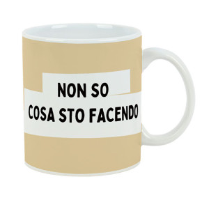TAZZA MUG CERAMICA NON SO              ml 600 SOOR