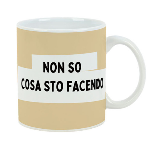 TAZZA MUG CERAMICA NON SO              ml 600 SOOR