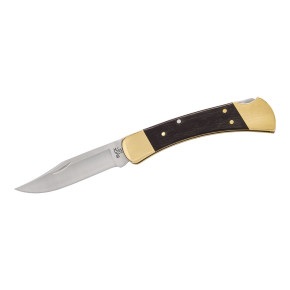 Buck FOLDING HUNTER SLIM HERITAGE ELITE BRASS 110BRS19-B