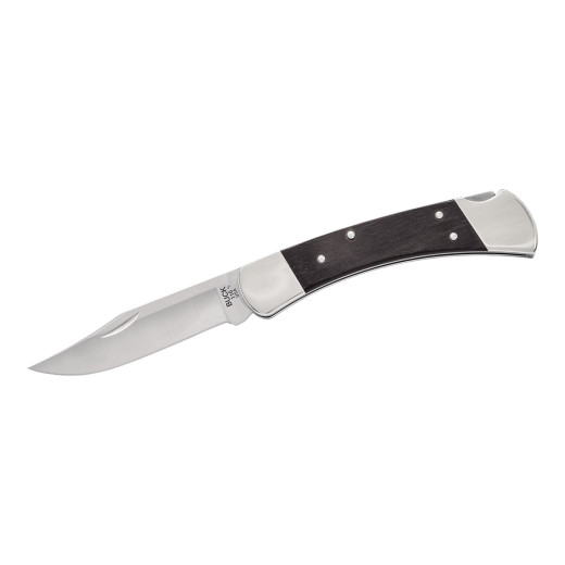Buck FOLDING HUNTER SLIM HERITAGE ELITE NICKEL 110BRS20-B
