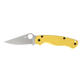 Spyderco PARA MILITARY 2 SALT FRN YELLOW MAGNACUT PLAIN C81PYL2