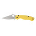 Spyderco PARA MILITARY 2 SALT FRN YELLOW MAGNACUT PLAIN C81PYL2