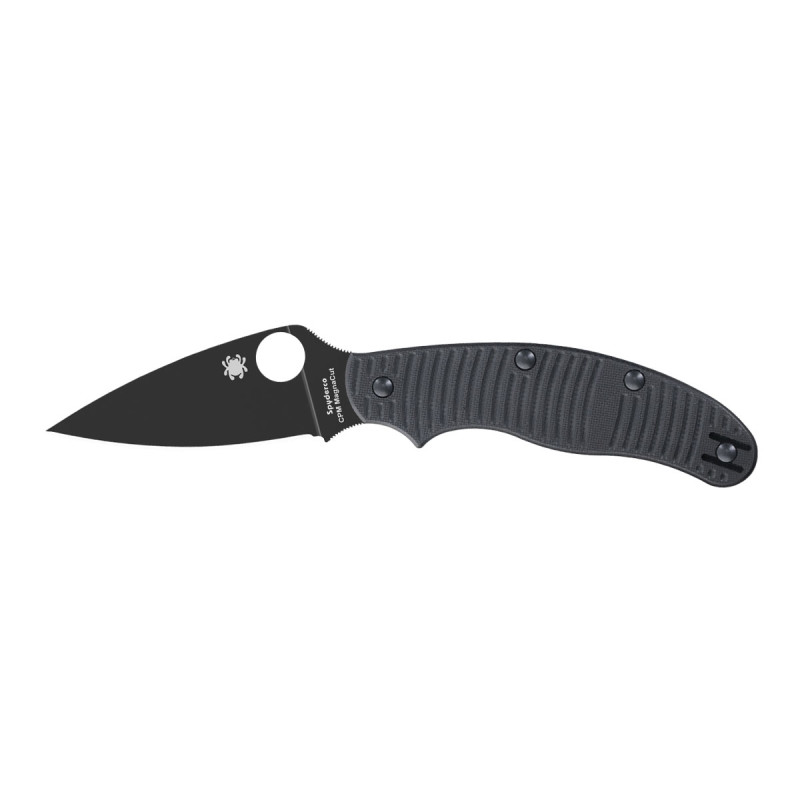 Spyderco UK PENKNIFE SALT BLACK G10 BLACK MAGNACUT C94GMCBKP