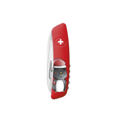 Swiza J06 JUNIOR CHRISTMAS Penguin Red