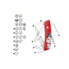 Swiza J06 JUNIOR CHRISTMAS Snowman Red