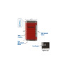 Xikar ACCENDISIGARI ALLUME SINGLE Riot Red