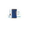 Xikar ACCENDISIGARI XIDRIS SINGLE Cobalt Blue