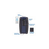 Xikar ACCENDISIGARI TURISMO DOUBLE Matte Blue