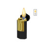 Xikar ACCENDISIGARI MERIDIAN TRIPLE SOFT FLAME Black & Gold