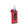 Xikar ACCENDISIGARI HEDRON SOFT+JET Red & Black