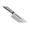 Samura BAMBOO SANTOKU C/ALVEOLI (Santoku knife hollow ground) CM.13,7