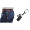 Niteize SLIDELOCK KEYRING #3 ALUMINUM Olive CSLAW3-08-R6