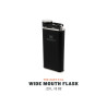 Stanley CLASSIC EASY-FILL WIDE MOUTH FLASK 8oz /230ml Matte Black Pebble