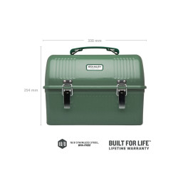 Stanley CLASSIC LEGENDARY LUNCH BOX 10qt/ 9.5l Hammertone Green