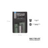 Stanley ADVENTURE PRE-PARTY SHOT GLASS + FLASK SET 6 pz Hammertone Green