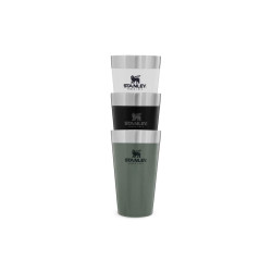 Stanley ADVENTURE STACKING BEER PINT 16oz /470ml Hammertone Green