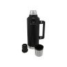 Stanley CLASSIC LEGENDARY BOTTLE XXLARGE 2.5qt /2.3 lt Matte Black Pebble