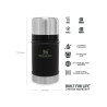 Stanley CLASSIC LEGENDARY FOOD JAR 24oz /700ml Matte Black Pebble