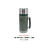 Stanley CLASSIC LEGENDARY FOOD JAR 1.0qt /940ml Hammertone Green