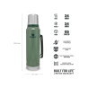Stanley CLASSIC LEGENDARY BOTTLE 1.1qt /1l Hammertone Green