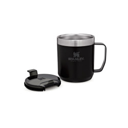 Stanley CLASSIC LEGENDARY CAMP MUG 12oz /350ml Matte Black Pebble