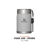 Stanley CLASSIC LEGENDARY FOOD JAR + SPORK 14oz /400ml Ash