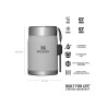 Stanley CLASSIC LEGENDARY FOOD JAR + SPORK 14oz /400ml Ash