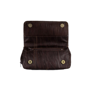 Mestango BORSA X 2 PIPE "WAVES XL" 7010/2 MARRONE