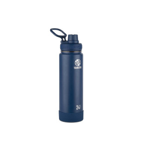 Takeya ACTIVES SPOUT INSULATED BOTTLE 24oz / 700ml Midnight (51044)