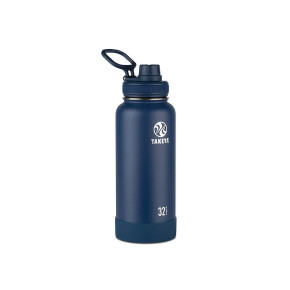 Takeya ACTIVES SPOUT INSULATED BOTTLE 32oz / 950ml Midnight (51024)