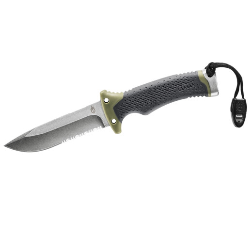 Gerber ULTIMATE SURVIVAL FIXED SERRATED 30-001830